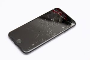 Smashed iPhone 7